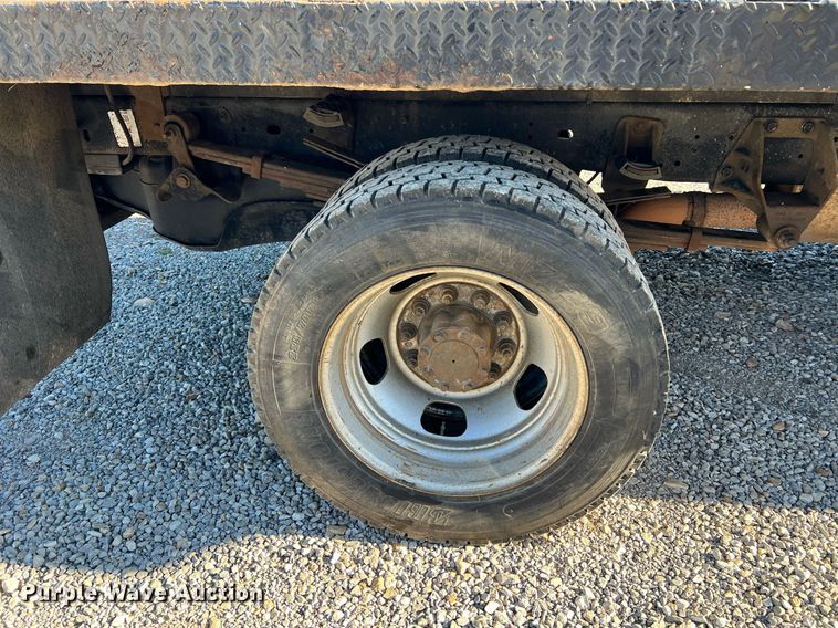 image for item NI9043 2009 Dodge Ram 5500HD  Quad Cab flatbed truck