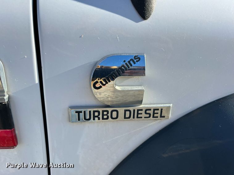 image for item NI9043 2009 Dodge Ram 5500HD  Quad Cab flatbed truck