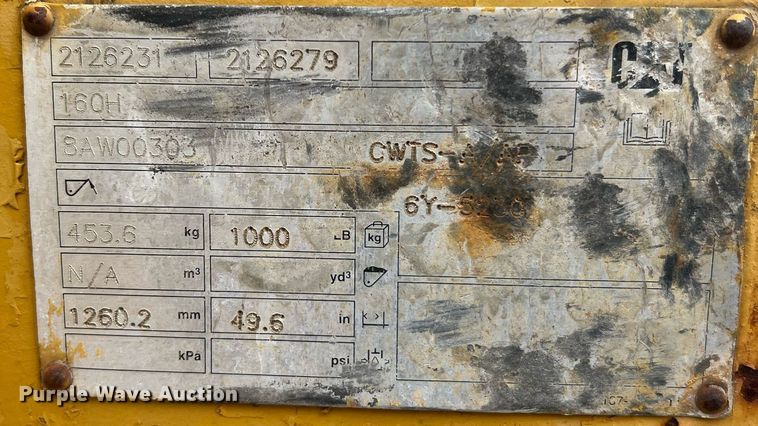 image for item NI9061 2005 Caterpillar 12H  VHP motor grader