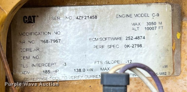 image for item NI9061 2005 Caterpillar 12H  VHP motor grader