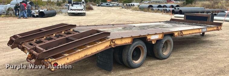 image for item NI9062 1989 Holden TD03025  equipment trailer