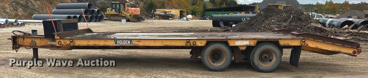 image for item NI9062 1989 Holden TD03025  equipment trailer