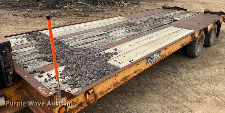 image for item NI9062 1989 Holden TD03025  equipment trailer