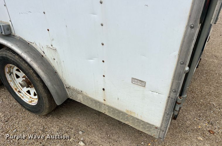 image for item NI9064 2004 Doolittle  enclosed cargo trailer