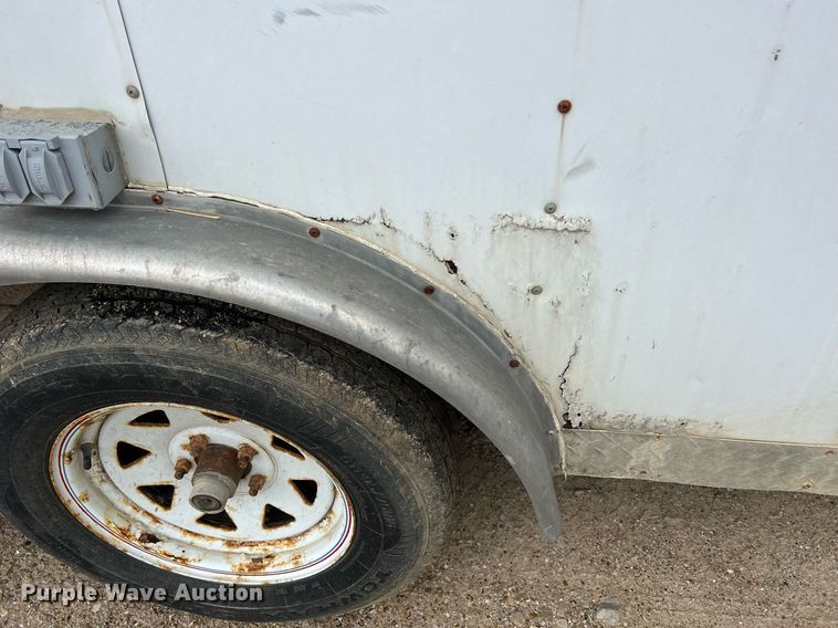 image for item NI9064 2004 Doolittle  enclosed cargo trailer