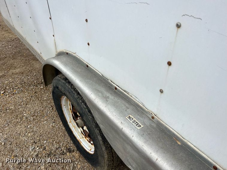 image for item NI9064 2004 Doolittle  enclosed cargo trailer