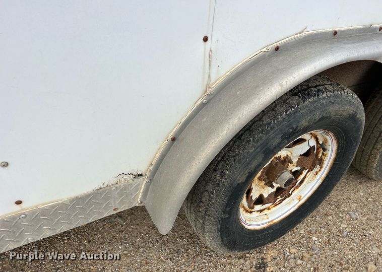 image for item NI9064 2004 Doolittle  enclosed cargo trailer