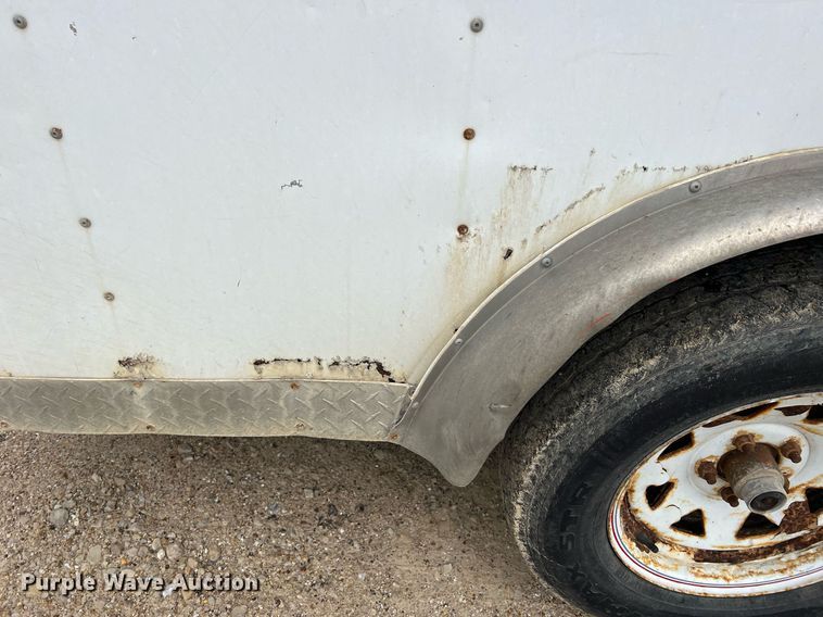 image for item NI9064 2004 Doolittle  enclosed cargo trailer