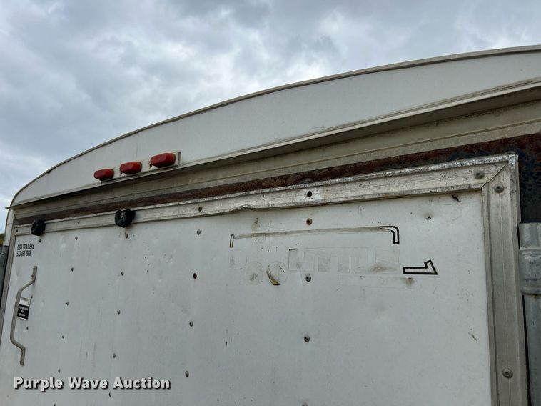 image for item NI9064 2004 Doolittle  enclosed cargo trailer