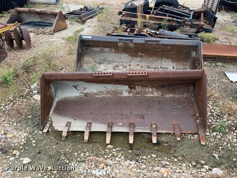 image for item NI9071 (2) 79" W skid steer buckets