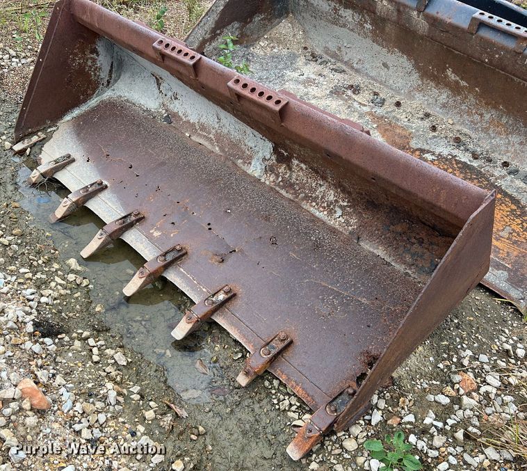 image for item NI9071 (2) 79" W skid steer buckets