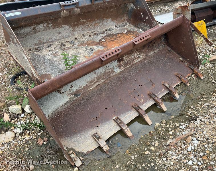 image for item NI9071 (2) 79" W skid steer buckets