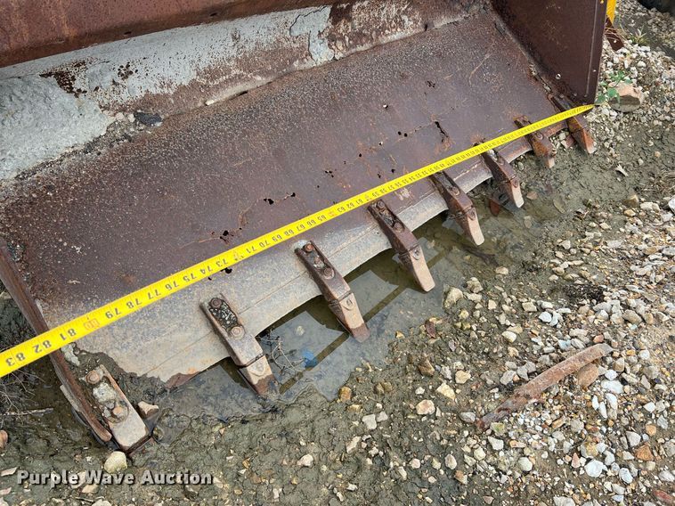 image for item NI9071 (2) 79" W skid steer buckets