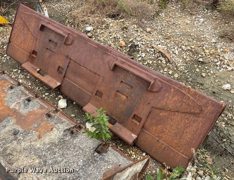 image for item NI9071 (2) 79" W skid steer buckets