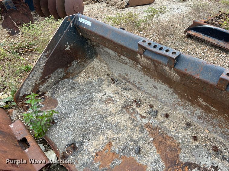 image for item NI9071 (2) 79" W skid steer buckets