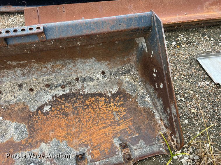 image for item NI9071 (2) 79" W skid steer buckets