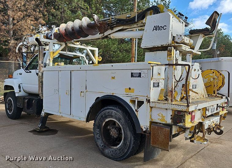 image for item NJ9897 1991  Chevrolet Kodiak  digger derrick truck