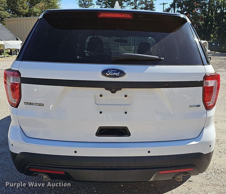 image for item NJ9914 2017 Ford Explorer Police Interceptor  SUV