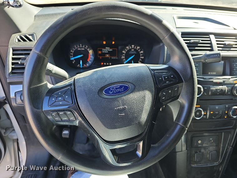 image for item NJ9914 2017 Ford Explorer Police Interceptor  SUV