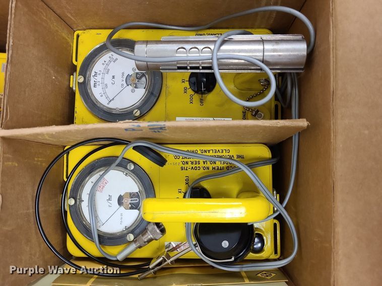(8) Civil Defense geiger counter kits in Emporia, KS Item NJ9952 for