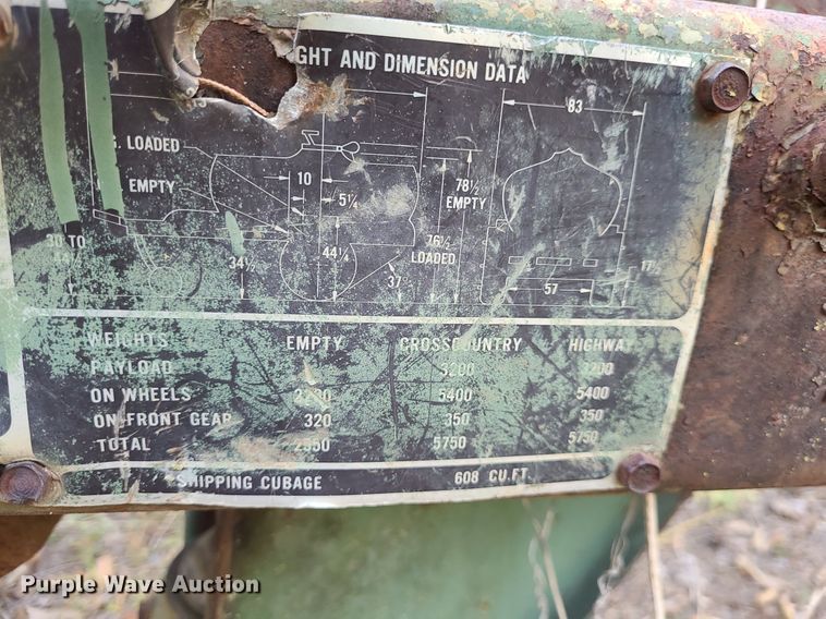 image for item NJ9972 1968  tank trailer