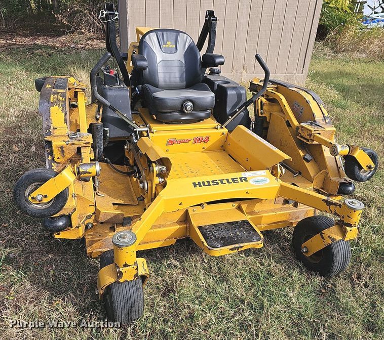 image for item NJ9981 Hustler Super 104  ZTR lawn mower