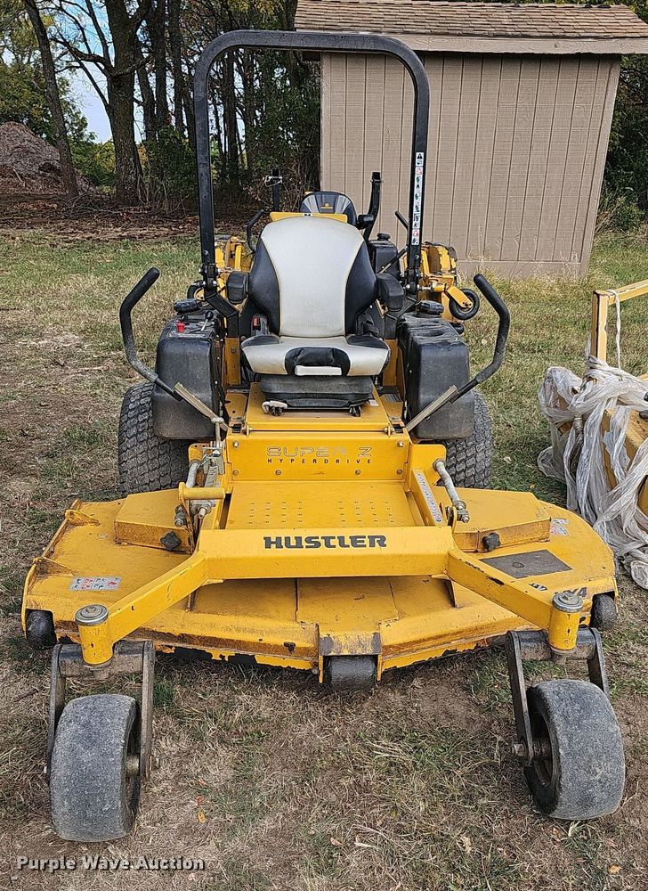 image for item NJ9982 Hustler Super Z  ZTR lawn mower