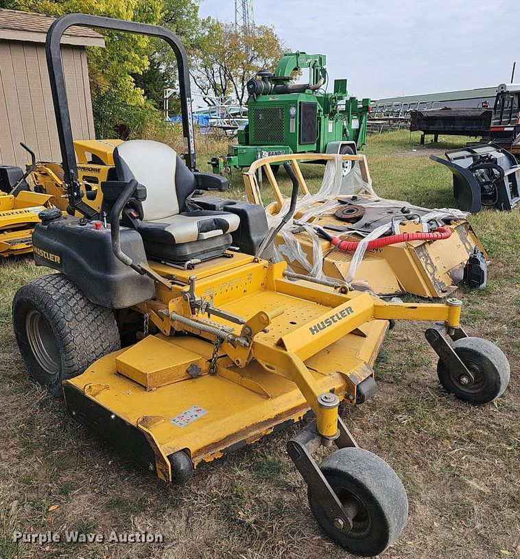 image for item NJ9982 Hustler Super Z  ZTR lawn mower