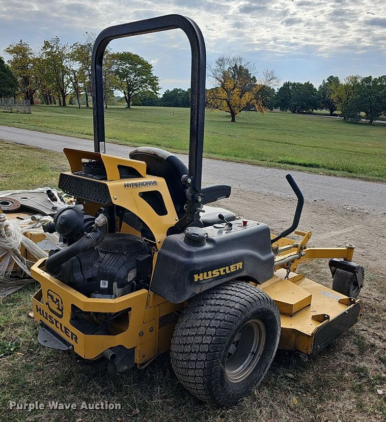 image for item NJ9982 Hustler Super Z  ZTR lawn mower