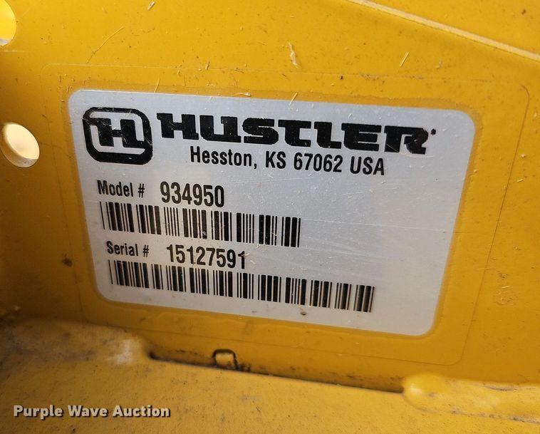 image for item NJ9982 Hustler Super Z  ZTR lawn mower