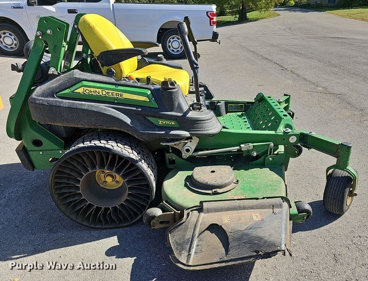 image for item NJ9987 2017 John Deere Z970R  ZTR lawn mower