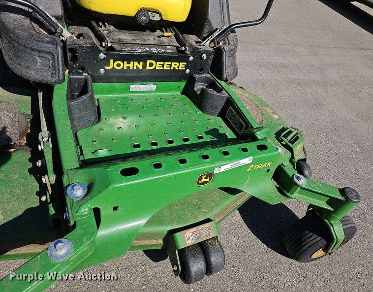 image for item NJ9987 2017 John Deere Z970R  ZTR lawn mower