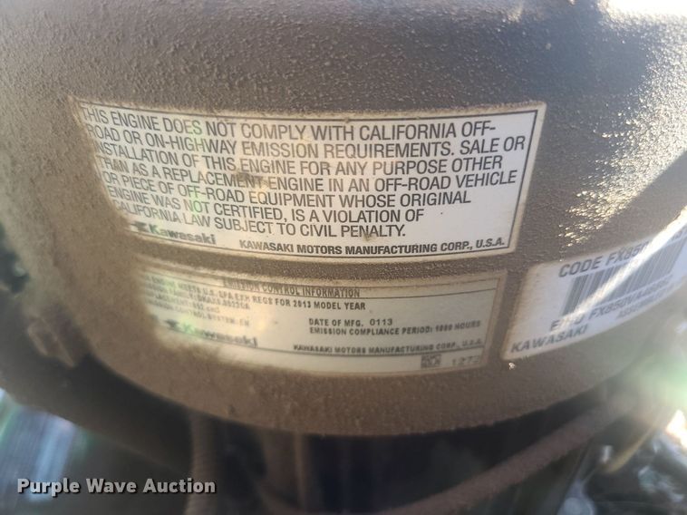 image for item NJ9994 2013 John Deere Z950R  ZTR lawn mower