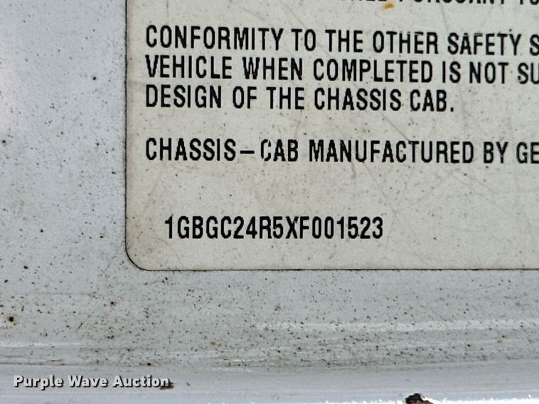 image for item NO9278 1999 Chevrolet C2500  utility bed pickup truck