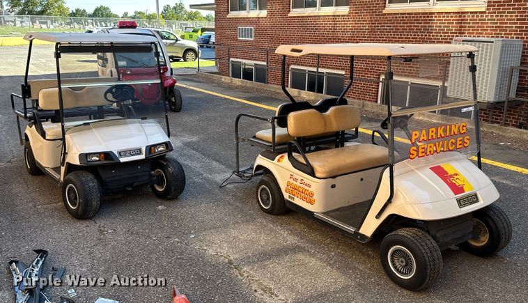 image for item NO9287 (2) EZ-GO golf carts