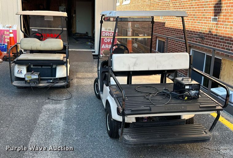 image for item NO9287 (2) EZ-GO golf carts