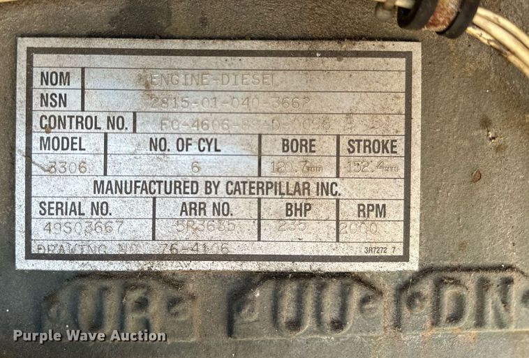 image for item NQ9428 1992 Forster  generator