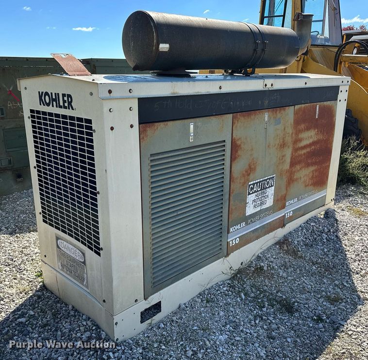 image for item NQ9429 Kohler 150ROZJ  generator