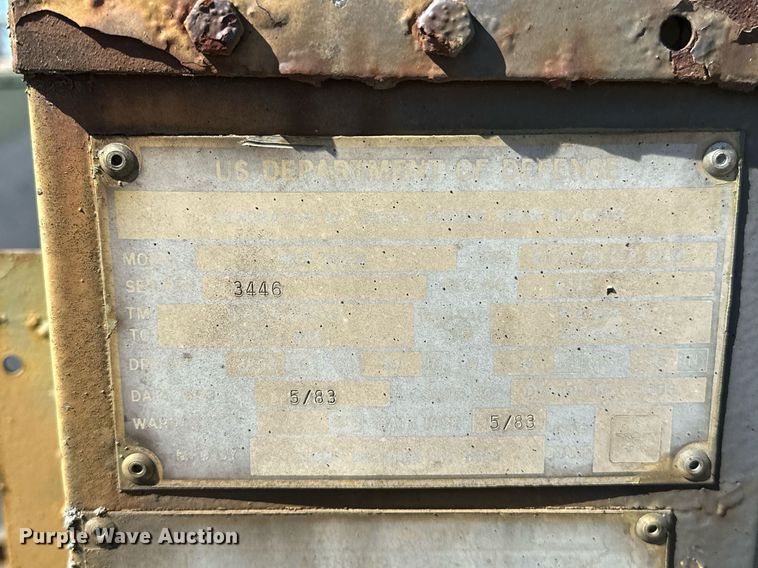 image for item NQ9434 1983  Generator