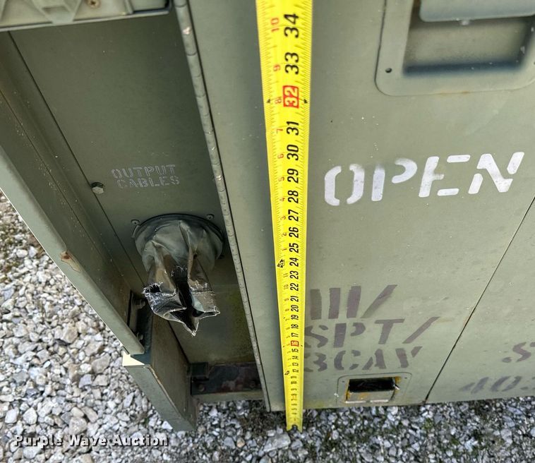 image for item NQ9435 1980 John R Hollingsworth  generator