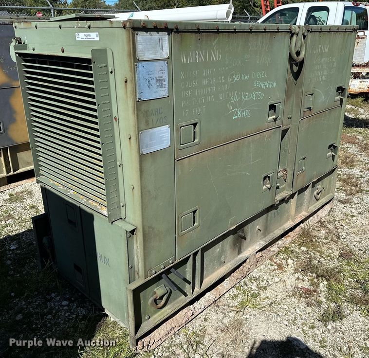 image for item NQ9436 1986 John R Hollingsworth MEP-005A  generator
