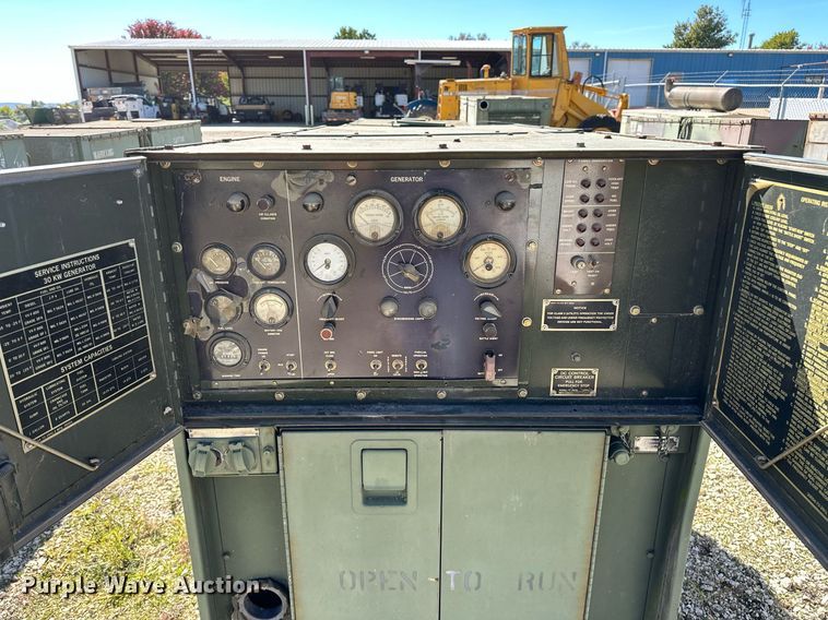 image for item NQ9436 1986 John R Hollingsworth MEP-005A  generator