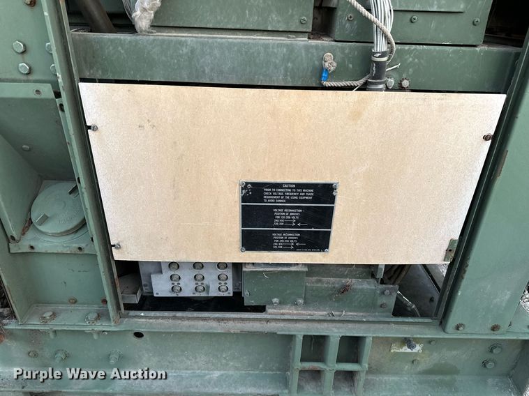 image for item NQ9437 1983 Fermont MEP-006A  generator