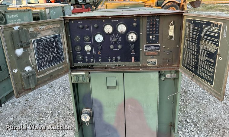 image for item NQ9438 1986 John R Hollingsworth MEP-005A  generator