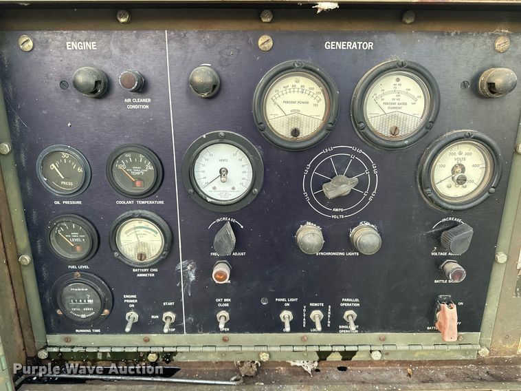 image for item NQ9438 1986 John R Hollingsworth MEP-005A  generator