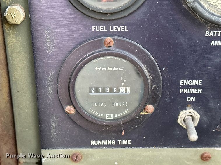 image for item NQ9438 1986 John R Hollingsworth MEP-005A  generator