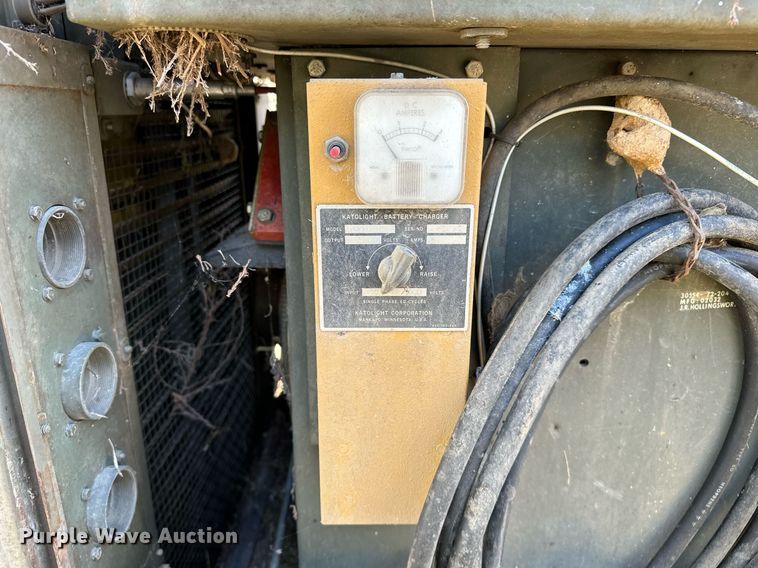 image for item NQ9439 1987 John R Hollingsworth MEP-005A  generator