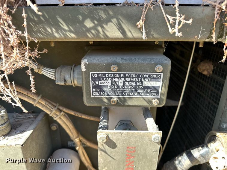 image for item NQ9439 1987 John R Hollingsworth MEP-005A  generator