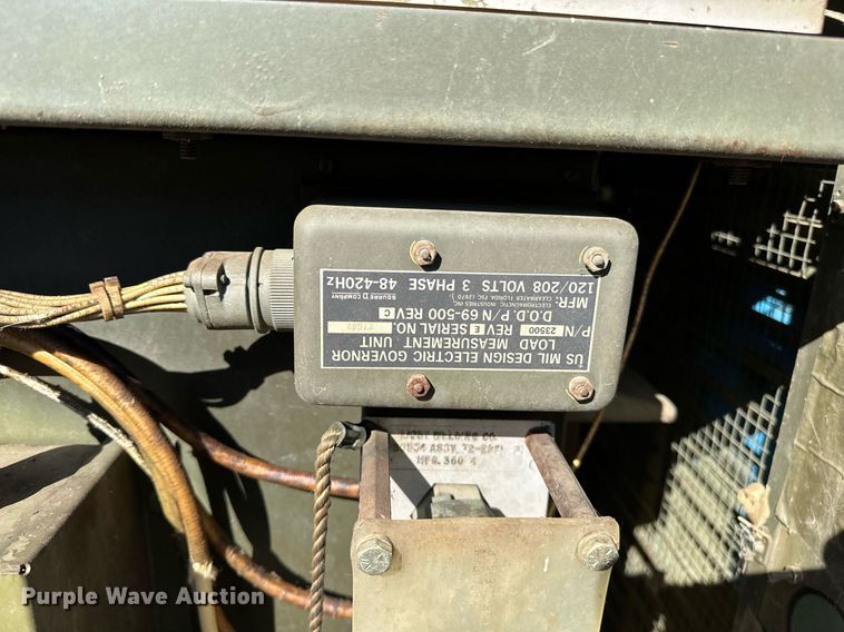 image for item NQ9440 1982 Libby Welding MEP-005A  generator