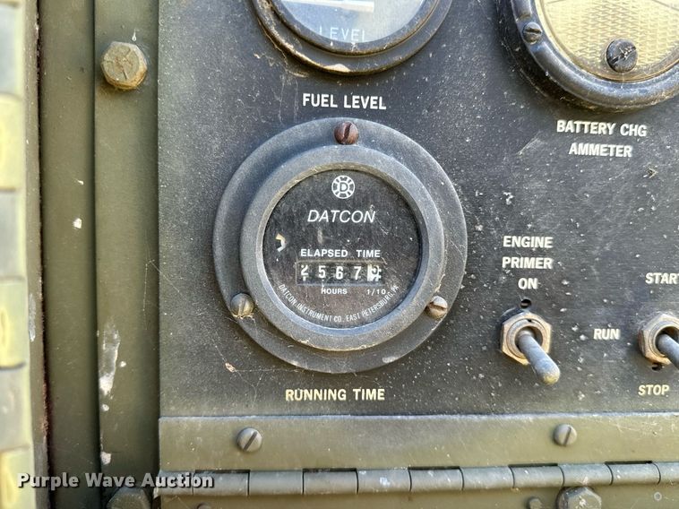 image for item NQ9440 1982 Libby Welding MEP-005A  generator